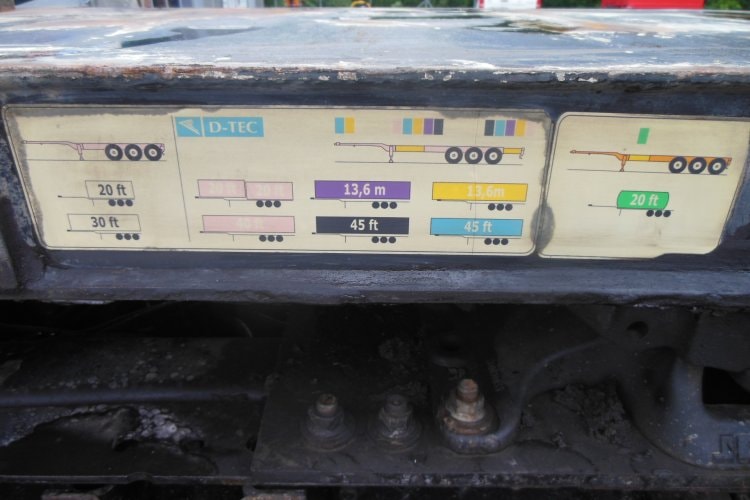 D-TEC, FLEXITRAILER, VCC-01, SAF, ZVEDACÍ NÁPRAVA