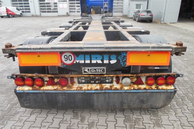 D-TEC, FLEXITRAILER, VCC-01, SAF, ZVEDACÍ NÁPRAVA