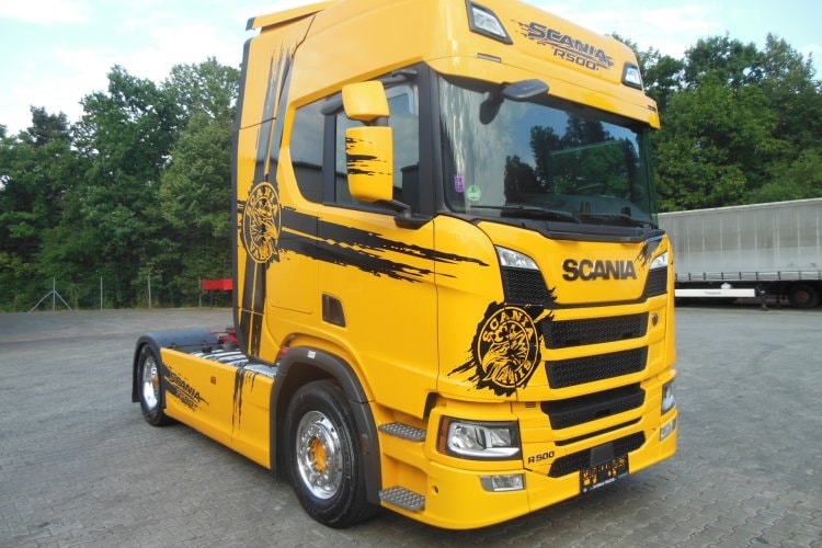 Scania R500, Retarder, Hydraulika, Komplet vzduch, ALU disky