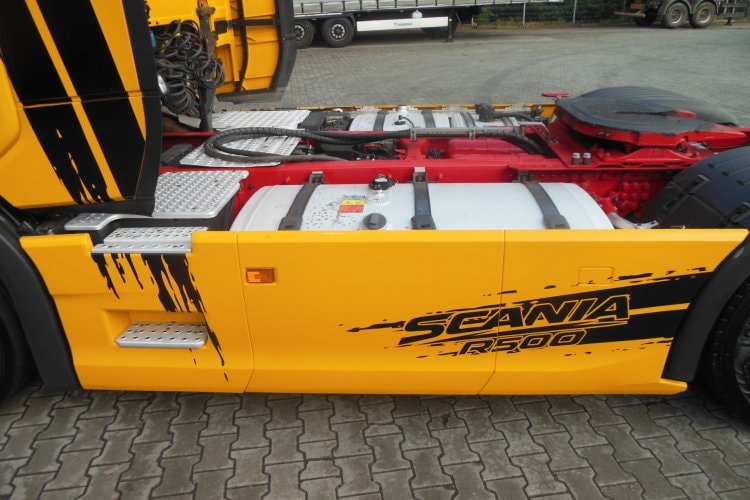 Scania R500, Retarder, Hydraulika, Komplet vzduch, ALU disky