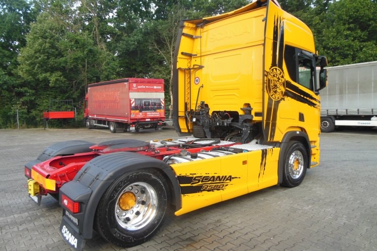 Scania R500, Retarder, Hydraulika, Komplet vzduch, ALU disky