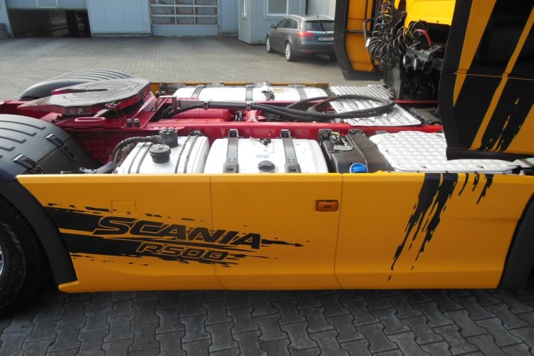 Scania R500, Retarder, Hydraulika, Komplet vzduch, ALU disky