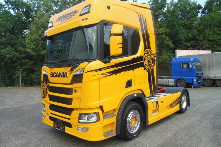 Scania R500, Retarder, Hydraulika, Komplet vzduch, ALU disky