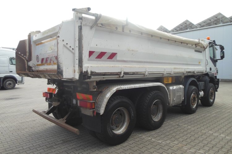 Iveco Trakker AD340T45, 8x4, Retarder, Závěs, Meiller S3, Bordmatic