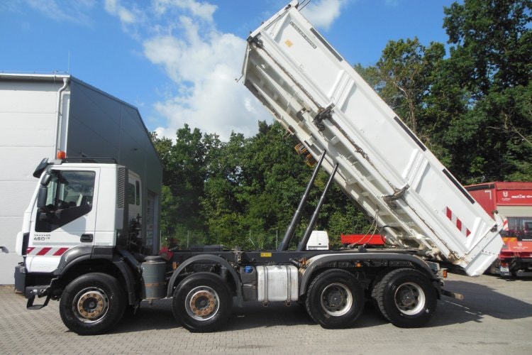 Iveco Trakker AD340T45, 8x4, Retarder, Závěs, Meiller S3, Bordmatic