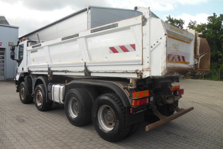 Iveco Trakker AD340T45, 8x4, Retarder, Závěs, Meiller S3, Bordmatic