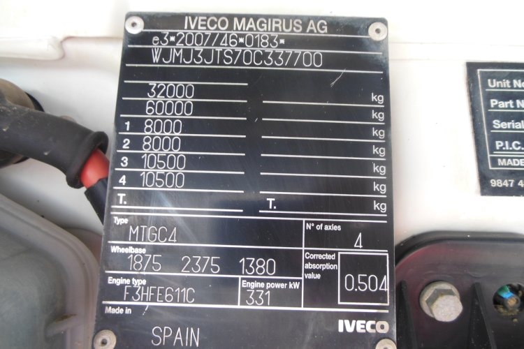 Iveco Trakker AD340T45, 8x4, Retarder, Závěs, Meiller S3, Bordmatic