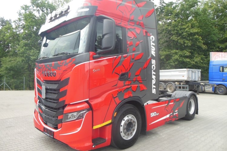 Iveco S-WAY 510, Hydraulika, Retarder, Nezávislá klima, ALU disky, Tacho GEN 2