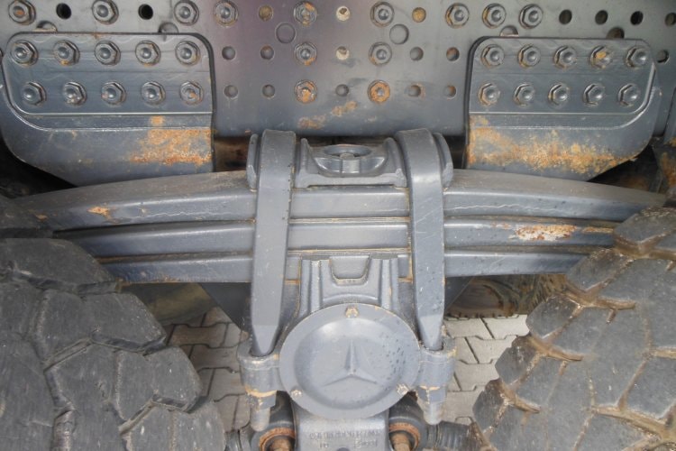 Mercedes Benz 4151 Arocs, 8x6, Meiller, Bordmatic, závěs