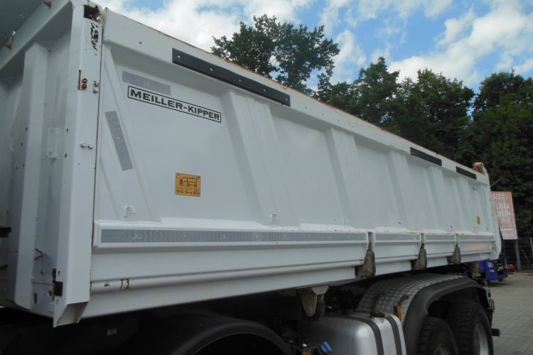 Mercedes Benz 4151 Arocs, 8x6, Meiller, Bordmatic, závěs