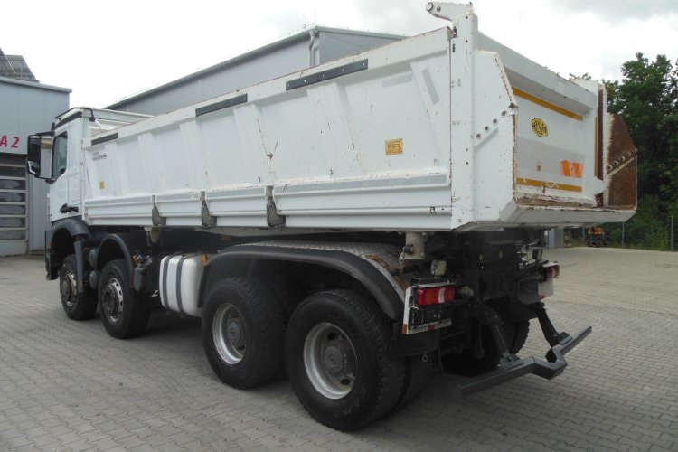 Mercedes Benz 4151 Arocs, 8x6, Meiller, Bordmatic, závěs