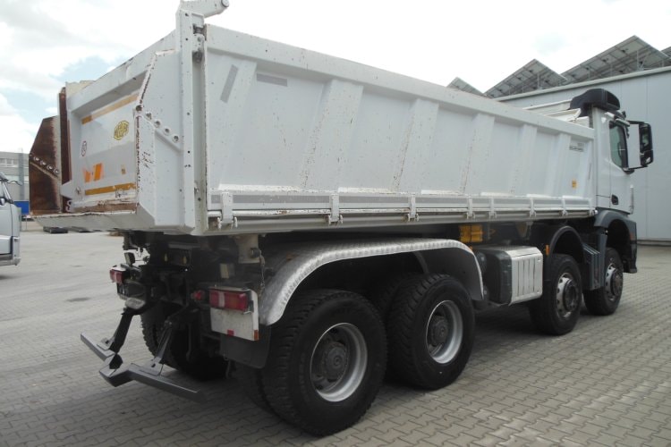 Mercedes Benz 4151 Arocs, 8x6, Meiller, Bordmatic, závěs
