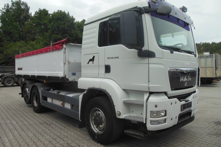 Man TGS 26.440, 6x4H, Manuál, Euro 5, Sklápěč S3