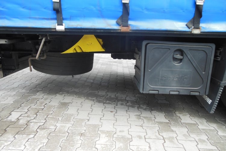Krone SD, LowDeck, Zvedací náprava