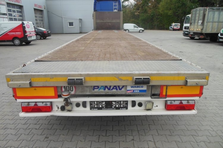 Panav NP035M, Originál plato, 2 x zvedací náprava