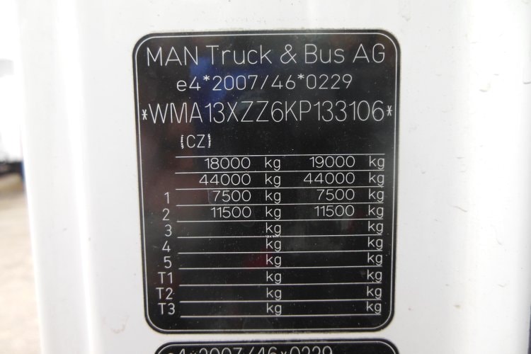 Man TGX 18.460 XXL, LowDeck, Retarder