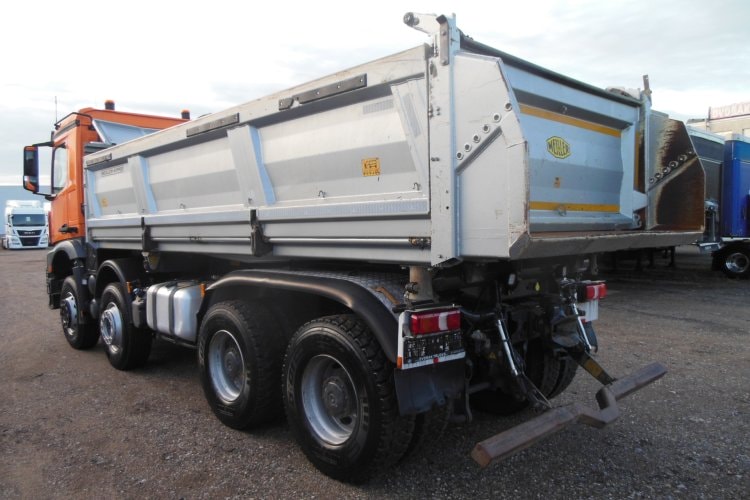 Mercedes Benz Arocs 3248, 8x4, Meiller, Bordmatic, Závěs