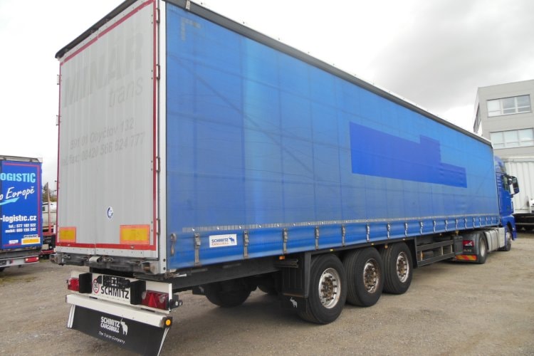 Schmitz SCS 24/L, Zvedací náprava