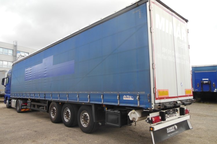 Schmitz SCS 24/L, Zvedací náprava