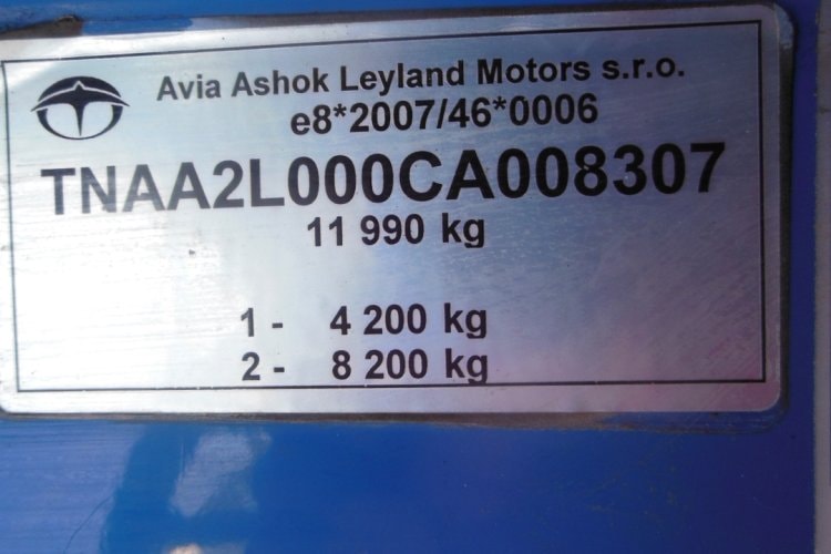 Avia D120-210, Cummins, Ruka PM 9023, Hákový nosič kontejnerů