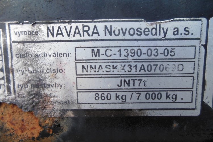 Avia D120-210, Cummins, Ruka PM 9023, Hákový nosič kontejnerů