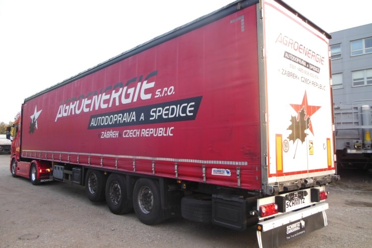 Schmitz SCS 24/L, Standart, 2 x zvedací náprava, Přizvedávání stropu