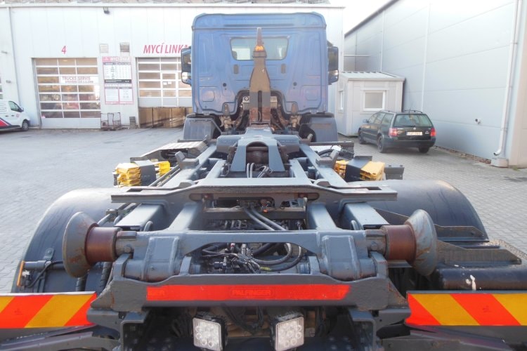 Mercedes Benz Arocs 1832, 4x4, Hákový nosič kontejnerů Palfinger T15A