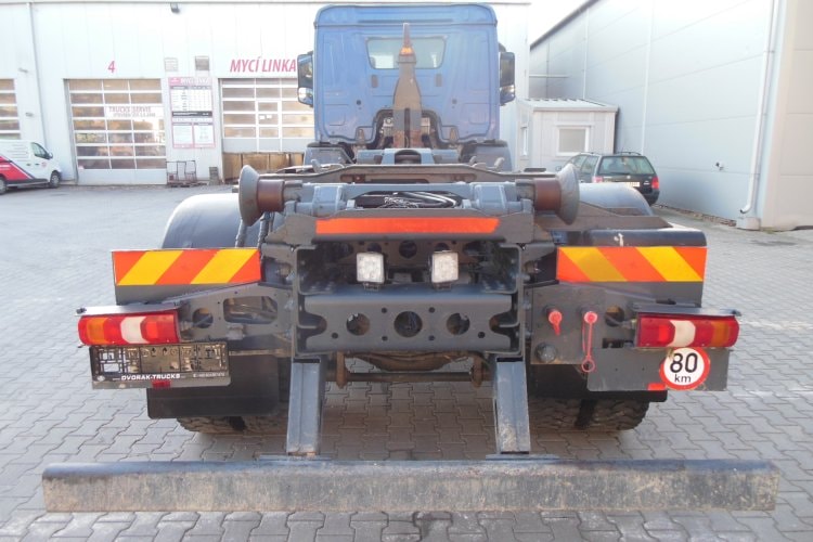 Mercedes Benz Arocs 1832, 4x4, Hákový nosič kontejnerů Palfinger T15A