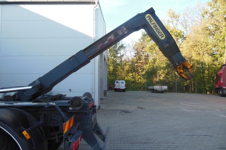 Mercedes Benz Arocs 1832, 4x4, Hákový nosič kontejnerů Palfinger T15A