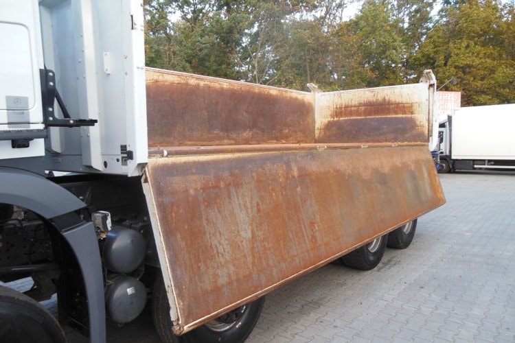 Mercedes Benz 4151 Arocs, 8x6, Meiller, Bordmatic, závěs
