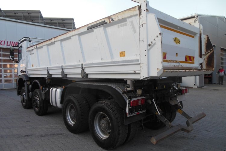 Mercedes Benz 4151 Arocs, 8x6, Meiller, Bordmatic, závěs
