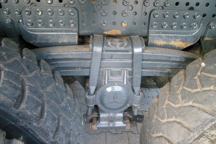 Mercedes Benz 4151 Arocs, 8x6, Meiller, Bordmatic, závěs