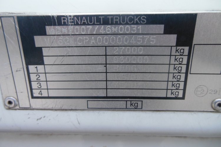 Renault Premium R 460.26 DXi, BDF, 6x2, Euro 5
