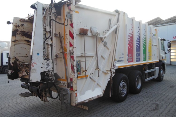 DAF CF 330 FAN, 6X2, HALLER X-2C M-21, ZOELLER DELTA