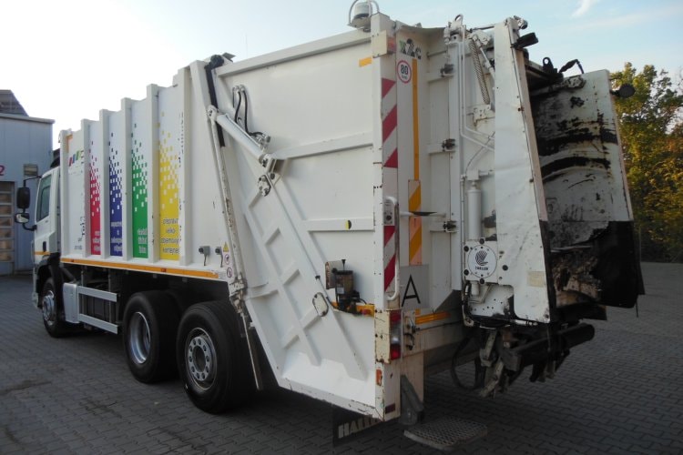 DAF CF 330 FAN, 6X2, HALLER X-2C M-21, ZOELLER DELTA