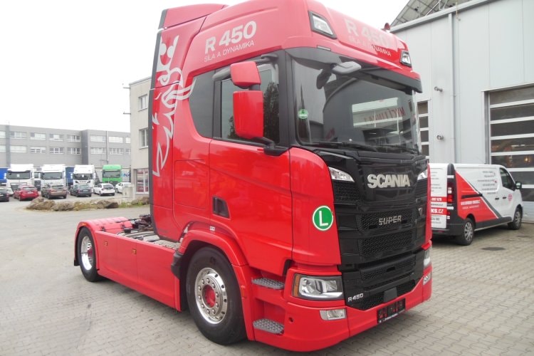 Scania R450, Retardér, Hydraulika, Alu disky, Komplet na vzduchu