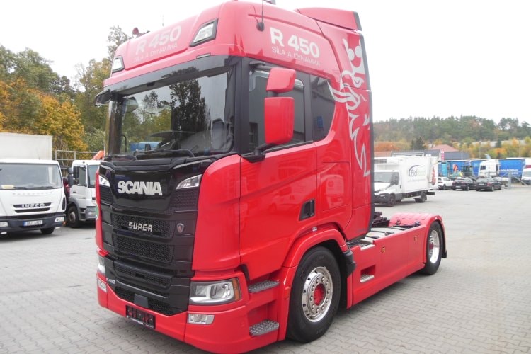 Scania R450, Retardér, Hydraulika, Alu disky, Komplet na vzduchu