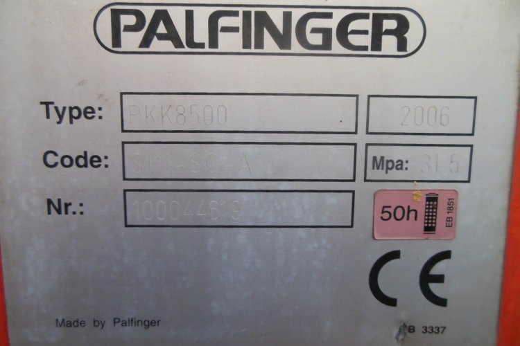 Mercedes Benz 1218, Ruka Palfinger PKK 8500 A