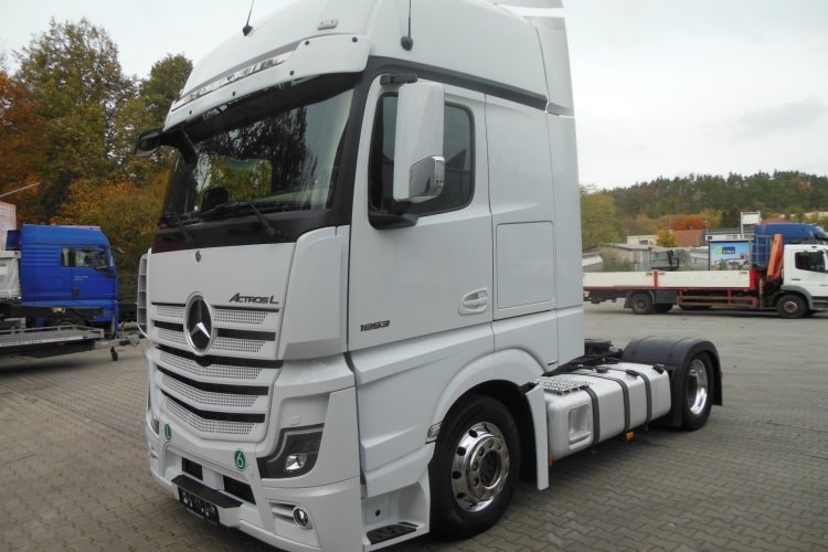 Mercedes Benz 1853 Actros LowDeck, GigaSpace, ALU disky, Nezávislá klima, Tacho Gen 2