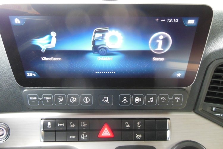 Mercedes Benz 1853 Actros LowDeck, GigaSpace, ALU disky, Nezávislá klima, Tacho Gen 2