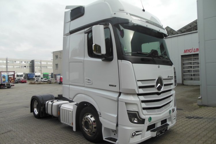 Mercedes Benz 1853 Actros LowDeck, GigaSpace, ALU disky, Nezávislá klima, Tacho Gen 2