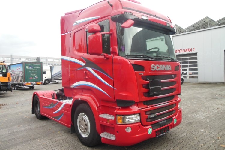 Scania R450, Standart, Retarder, Komplet na vzduchu, BEZ EGR, PLNÁ ADR