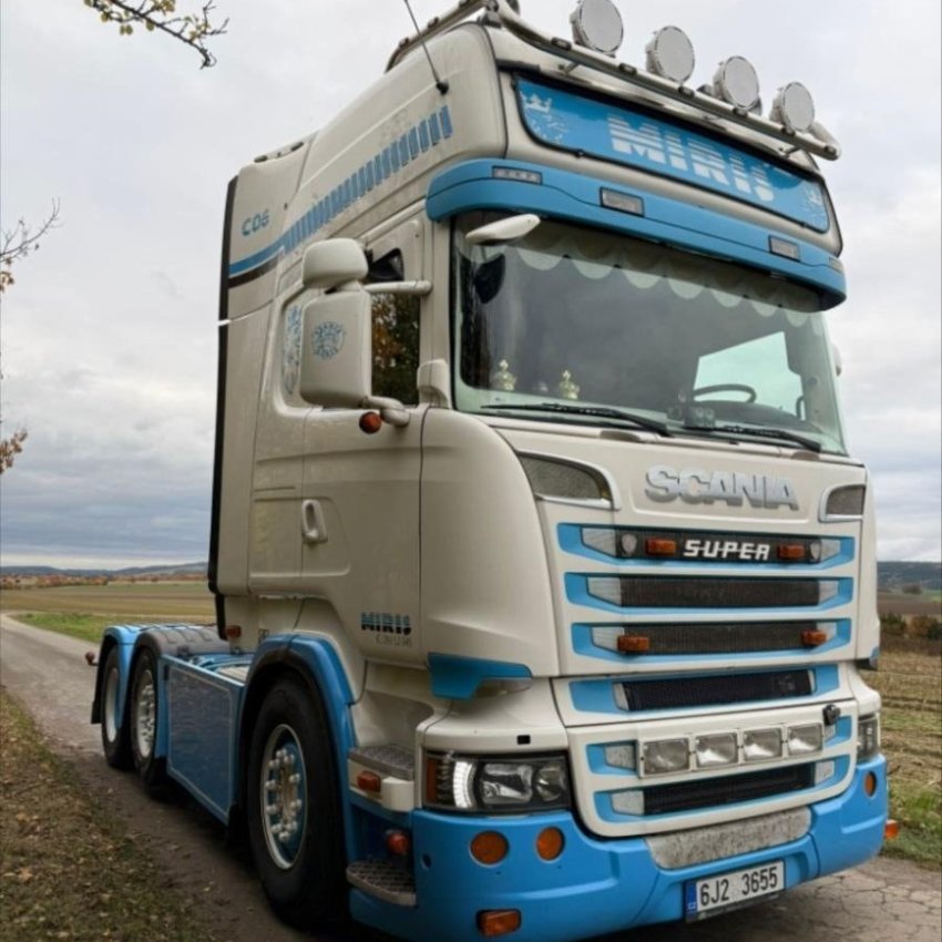 Scania R500, V8, 6x2, Retarder, Nezávislá klima