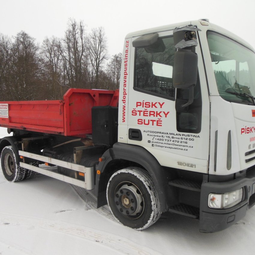 Iveco EuroCargo 120E21, hákový nosič kontejnerů