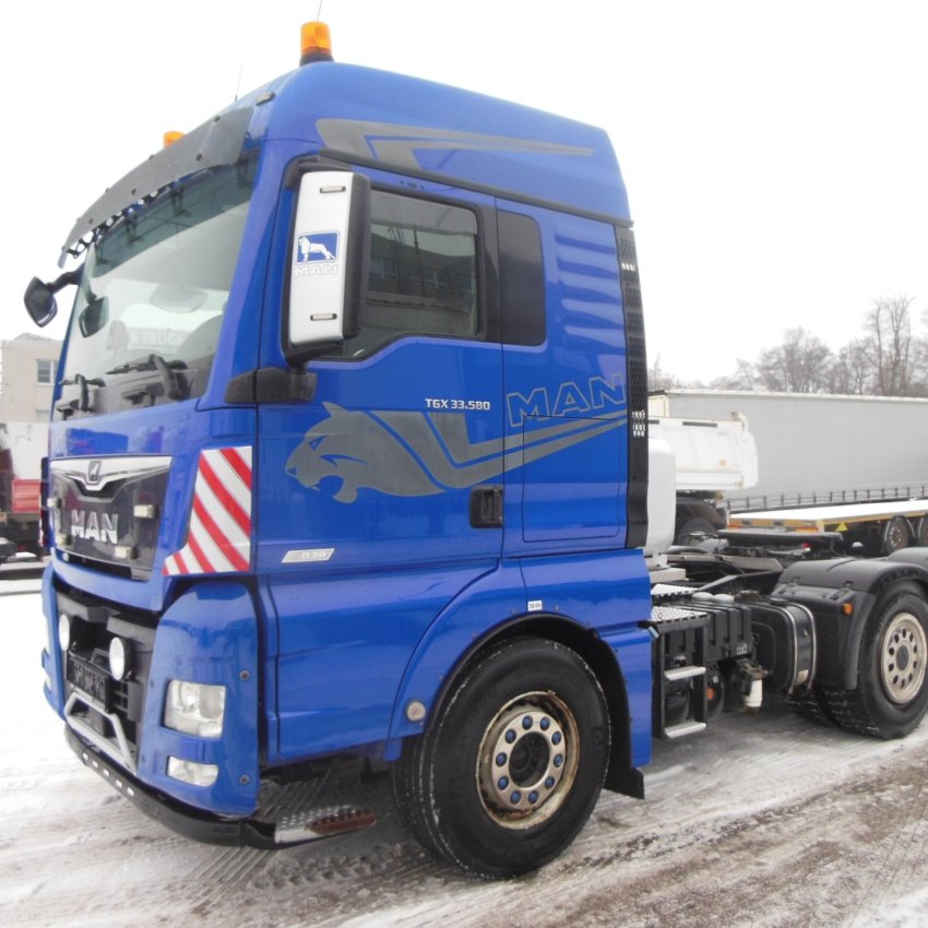 Man TGX 33.580, 6x4, Retarder, Hydraulika, Souprava 120 TUN!!!