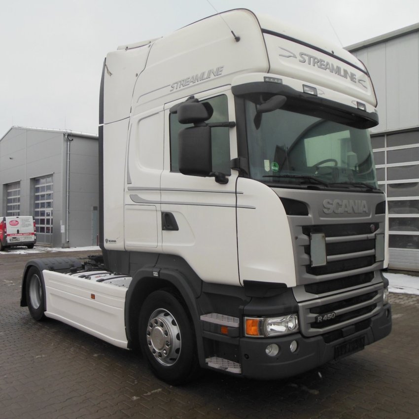 Scania R450, Retarder, Nezávislá klima, Hydraulika, Komplet vzduch!