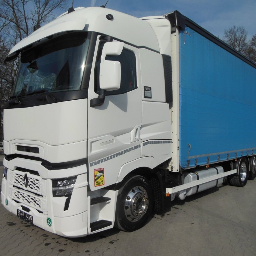 Renault T520, 6x2, Průjezdná velkoobjemová souprava 120m3, TOP STAV!!