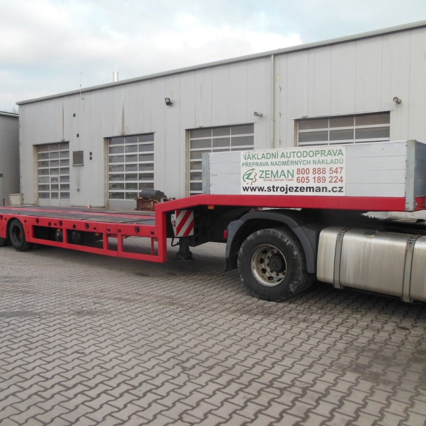 Kässbohrer LB3, Roztahovací o 6m, Zvedací + Natáčecí náprava