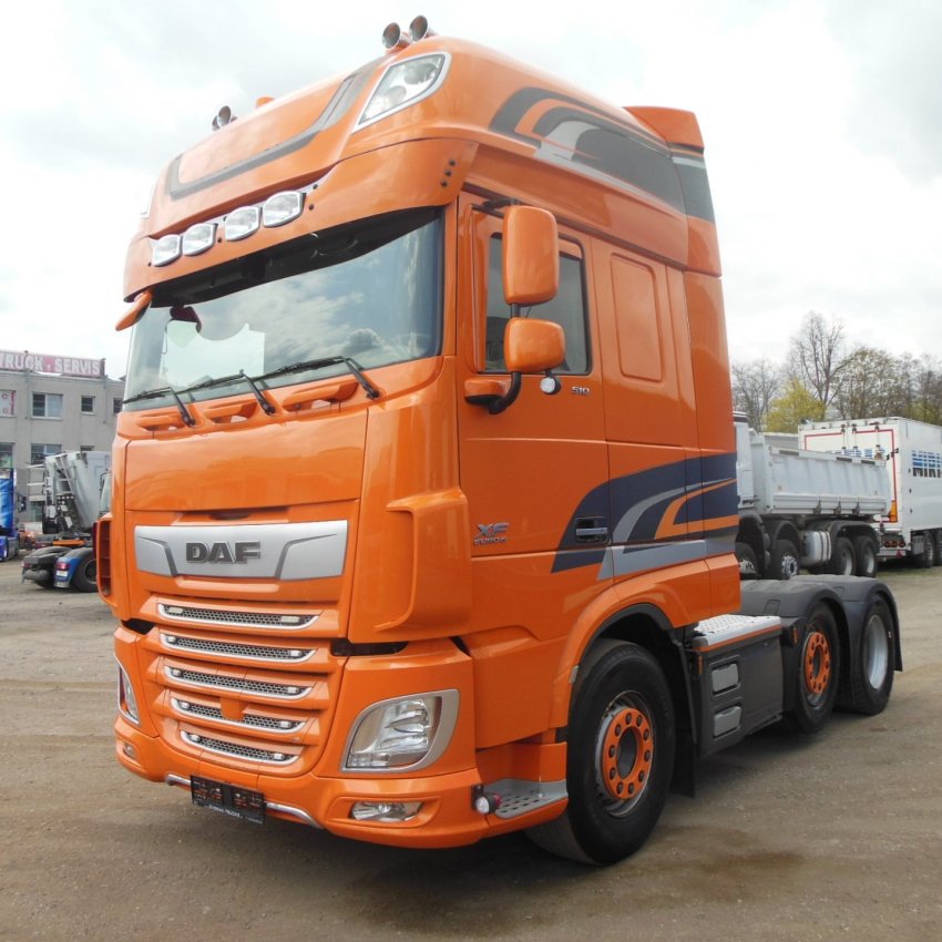 Daf XF 106.460 SSC, 6x2, Retarder, Zvedací + Natáčecí náprava