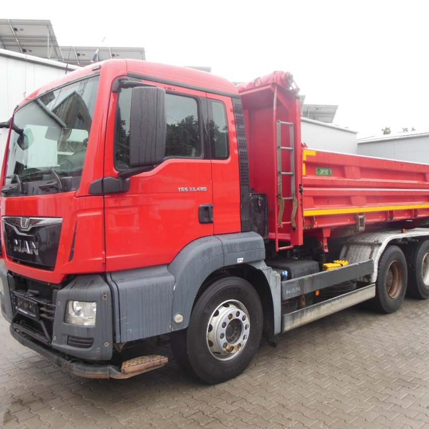 Man TGS 33.480 BB, 6x4, Retarder, Bordmatic